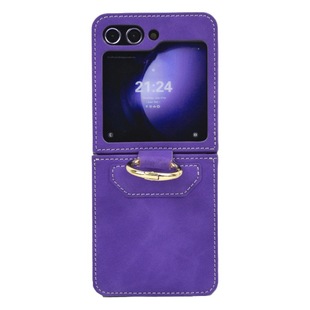 Трансграничный Чехол для мобильного телефона Samsung ZFlip5 кольцо на ощупь N3Flip складной кронштейн для экрана Защитный чехол для мобильного телефона