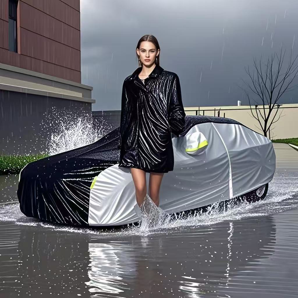 Oxford Cloth Car Cover, Sun-Proof, Rain-Proof, Snow-Proof, All-Season Car Cover, Waterproof and Breathable, Special Car Cover