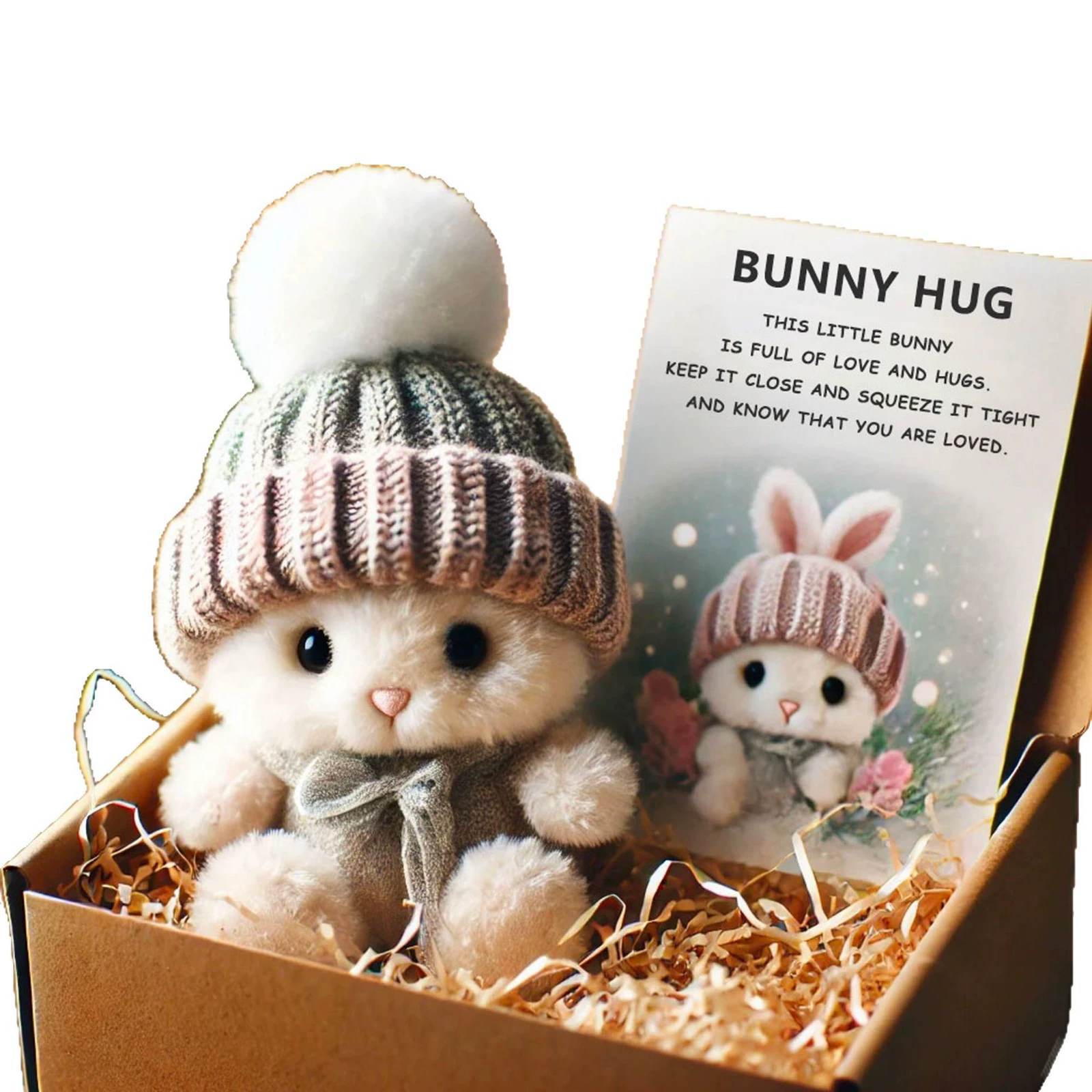 Cross-border spot Mini Bunny Hug Cute Easter Gift Box