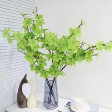 仿真吊钟  绿植仿真花假花森系绿灰色植物花束人造花外贸工厂批发