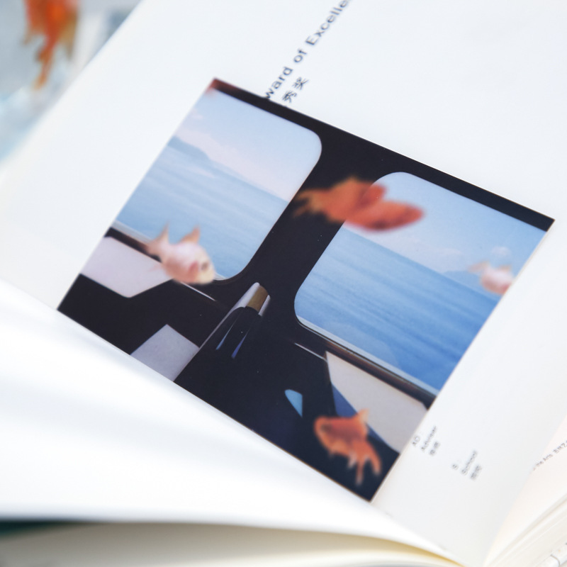 Mr. Paper Dream Box Postal Goldfish Dream Series Original ins Style Student Tarjeta de lectura de alto valor