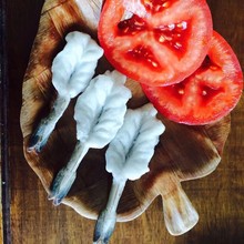 新鲜蝴蝶虾水煮汉虾开背凤尾仁鲜冻虾仁大虾海鲜批发优质冷冻锁鲜