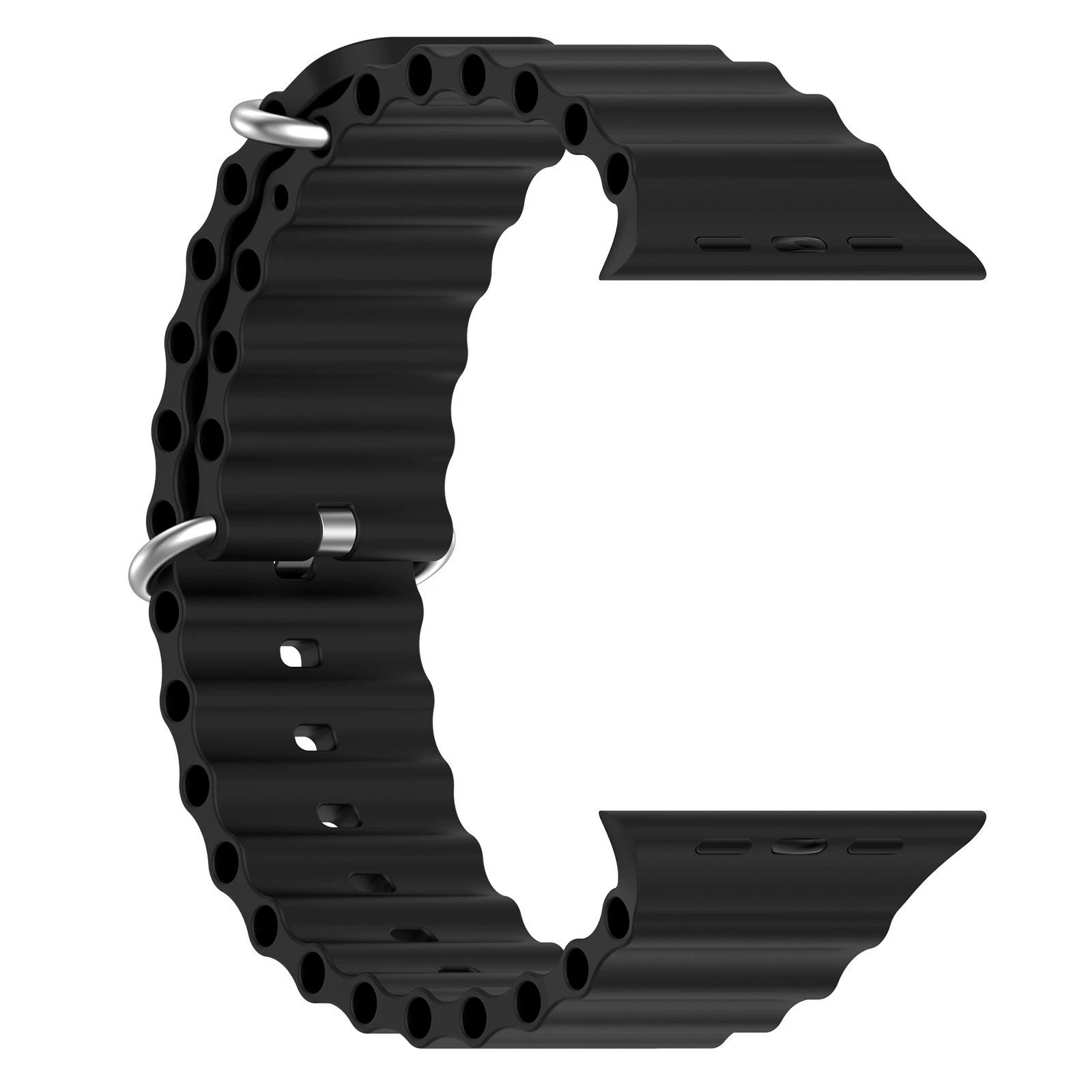 Подходит для Apple Watch Series 8 Ultra Marine силиконовые часы IWATCH1-8 поколения