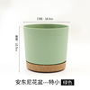 Plastic flowerpot, pelvic correction belt, round resin for growing plants