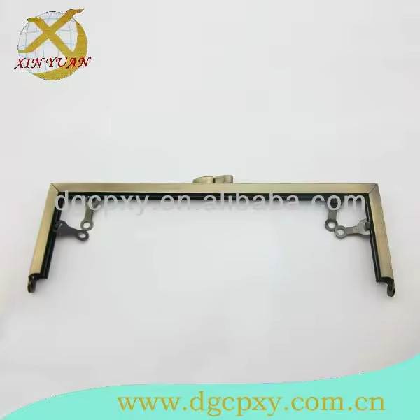 供应瓜子头钱包手袋扣 ，直角手袋配件，双耳仔仿古钱包扣