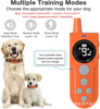 Cross-border explosion Long-range Pets Bark Control Dogs Tracker waterproof charge Adjustable A collar for a horse Mode