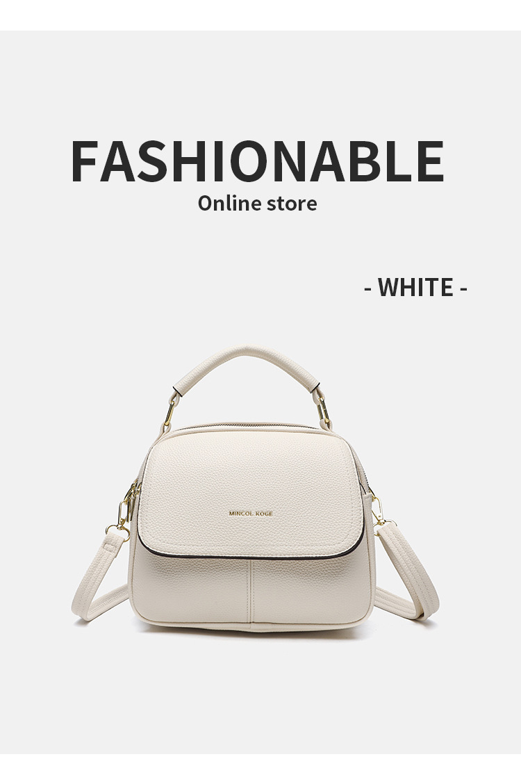 High Quality Women's Casual Backpack With Lychee Pattern Handbag For Commuting Women_voghion.com