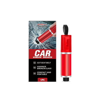 Hikmarion Car Window Breaker, 2-in-1 Safety Hammer, Multifunctional Car Window Breaker Tool (Qəza çəkici) - 1pc