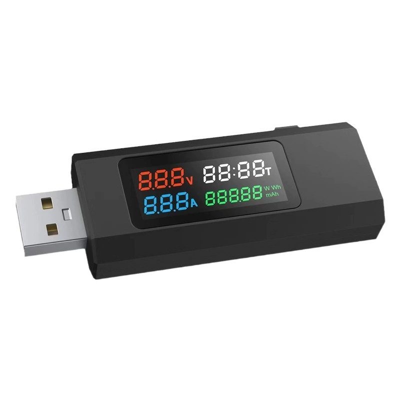 USB-прибор для проверки мощности, зарядное устройство для мобильного телефона, мобильный тестер мощности, монитор