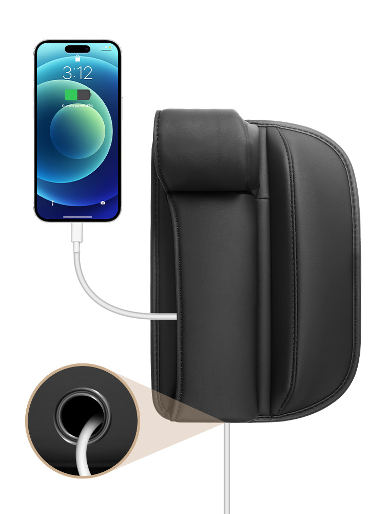 Interieuraccessoires: bekerhouder tussen de achterbank, opbergvak voor in de auto, organizer._voghion.com