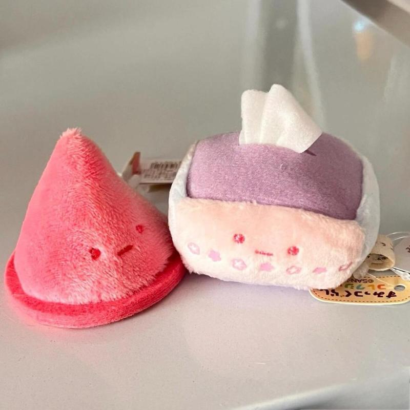 コーナーバイオニック面白いティッシュボックスぬいぐるみミニおもちゃ減圧人形かわいいデスクトップ装飾品|undefined