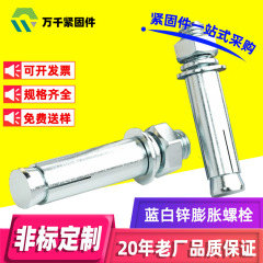 膨張ねじ卸売りM6M8M10亜鉛メッキ膨張ボルト延長爆爆膨張ねじ膨張ボルト