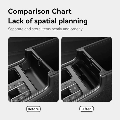 Car storage bag/box Central Control Armrest Box