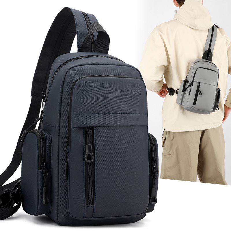 2025 New Season Trendy Chest Bag Men's Casual Versatile Shoulder Bag Outdoor Sports Large Capacity Crossbody Bag 2025 New Season Trendy Chest Bag Men's Casual Versatile Shoulder Bag Outdoor Sports Large Capacity Crossbody Bag