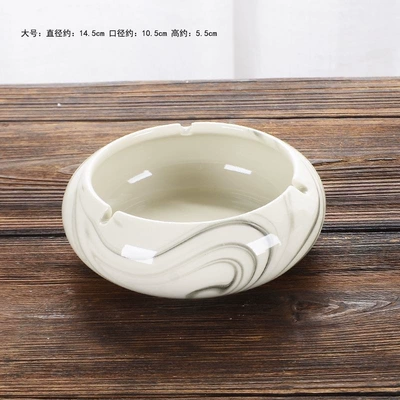Car ashtray high-end commercial use for hotels - white-ash-large-size-single-piece-safety-equipment