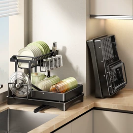 厨房置物架;沥水碗架;收纳架
