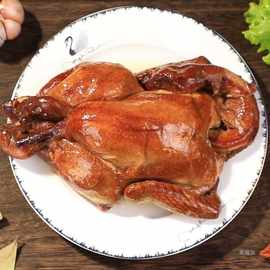 天津国顺烧鸡约680g/袋整只酱卤扒鸡开袋即食美味小吃熟食特产