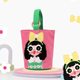 Snow Princess cute vitality original casual hand carrying bucket bag shopping female student bento lunch box handbag