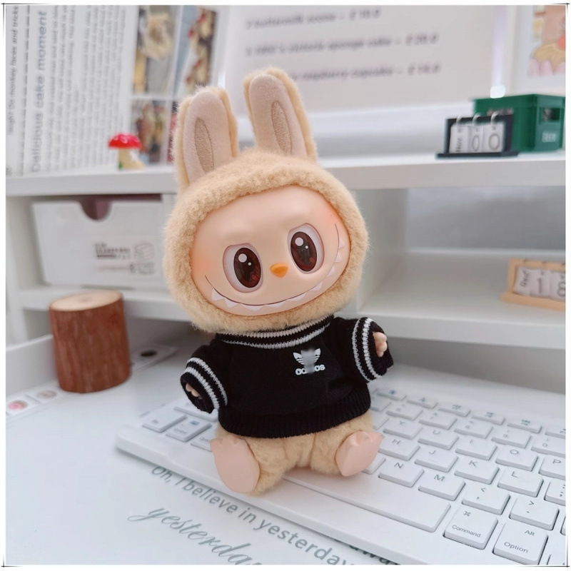Labubu ベビー服ラブブ第一、第二、第三世代ペンダント 10-15 センチメートル綿人形ユニバーサルスウェットシャツスポーツスーツ|undefined