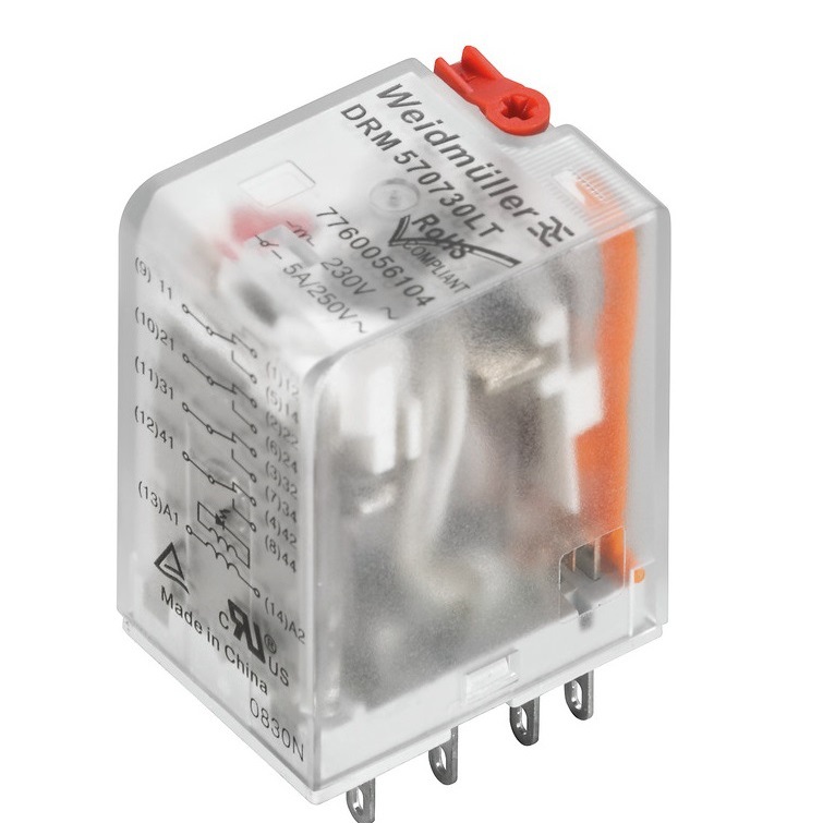 批发WEIDMULLER继电器型号DRM570730LT现货7760056104优质