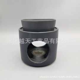 分离式亚光釉效果陶瓷香精炉盖子与底可分离陶瓷香薰炉