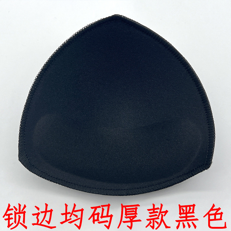 가장자리 프리 사이즈-두꺼운 검은 색