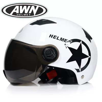 Four Seasons Universal Helmet Thickened Harley – Motosiklet kaskı (dəbilqə)