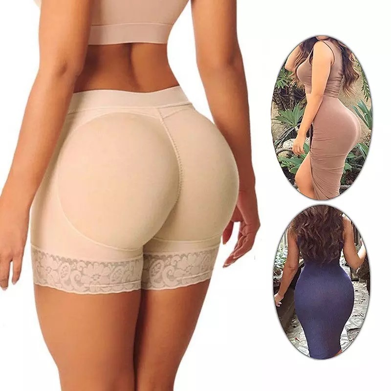 ヨーロッパとアメリカの国境を越えた女性用ヒップアップパンツ、ヒップアップ、偽尻下着、ボディシェイプボクサーレースヒップアップパンツ|undefined
