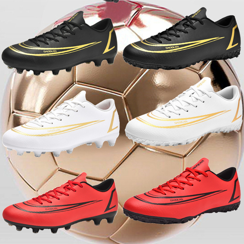 Cross-border pinchazos 13 Messi zapatos de fútbol de corte bajo para hombres AG uñas largas para estudiantes y niños uñas rotas para adultos zapatos deportivos de entrenamiento de juego