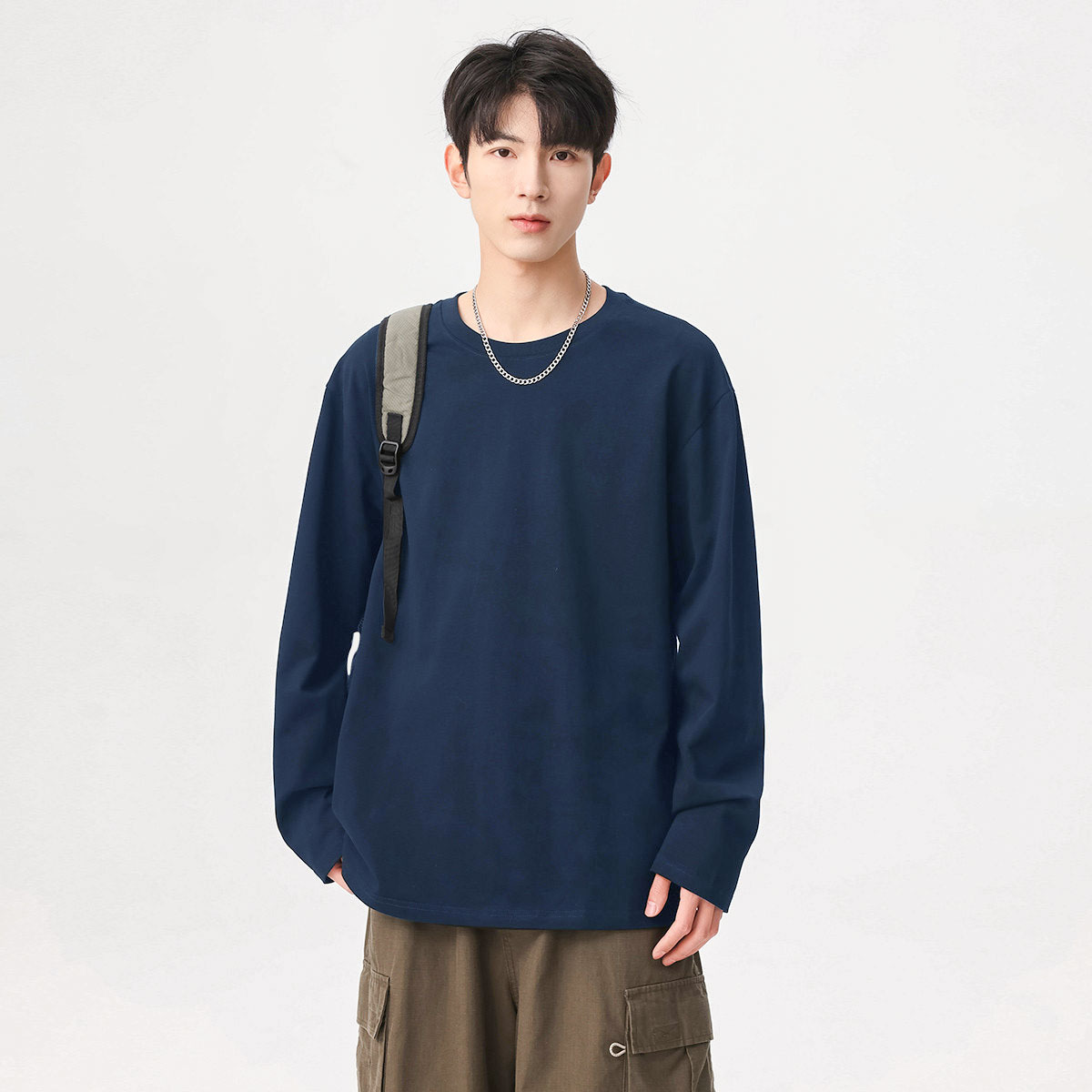 230g long sleeve navy blue (regular sleeves)