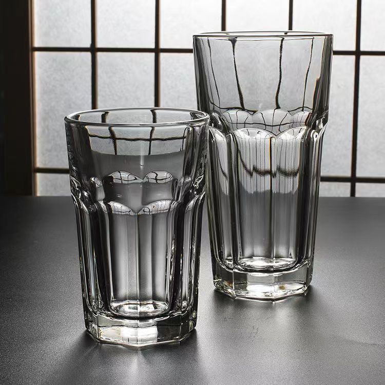 Libby Classic Taza de vidrio Taza de té multifuncional Taza de whisky Bebida casera Taza de desayuno con leche