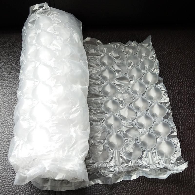 1.5 丝15柱小泡葫芦膜气泡垫现货1.8丝8柱大泡防碎物流包装气垫膜