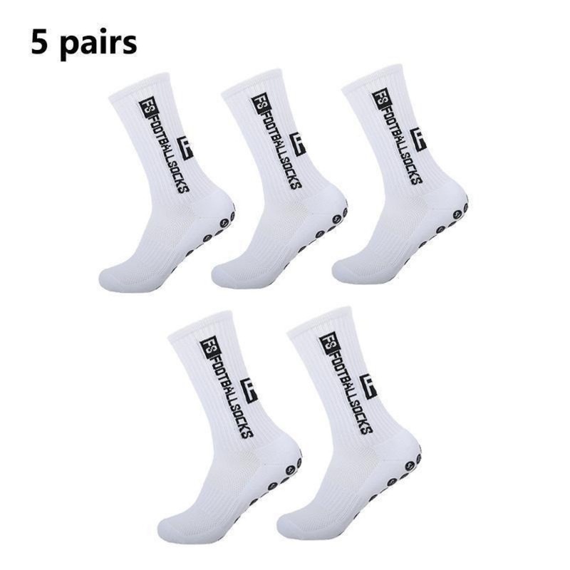 跨境新款点胶足球袜 FS款防滑加厚毛巾底袜子football socks批发|undefined