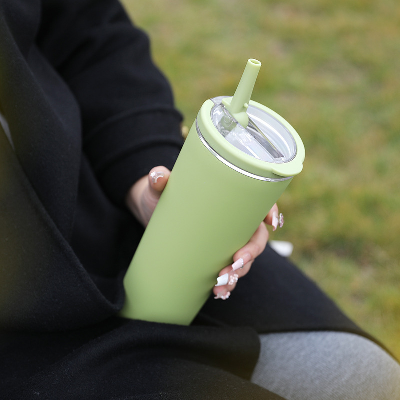 New Stainless Steel Thermos Cup Handles Sealed Double Drink Sports Kettle Portable Outdoor Water Cup Vacuum Thermos Cup New Stainless Steel Thermos Cup Handles Sealed Double Drink Sports Kettle Portable Outdoor Water Cup Vacuum Thermos Cup