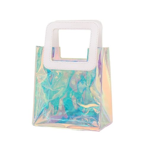 PVC Handbag Gift, Candy Gift Bag, Hand-held Bag, Gift Bag, Plastic Bag, Flower Bouquet Transparent Packaging Bag
