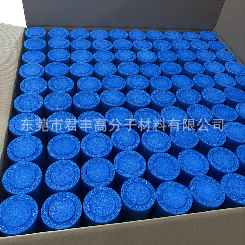 幼儿园体操游 戏泡沫棒epe高密实心彩色珍珠棉游泳100mm浮力棒