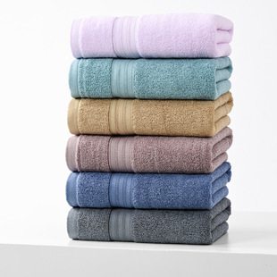 Three baby bath towels cotton children's household 50*100 thick soft absorbent combed large towel pure cotton wholesale