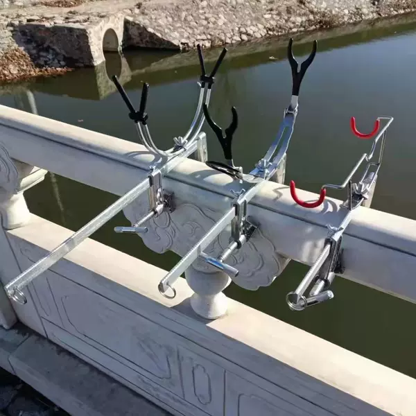 Raft Fishing Support Fishing Support Rod Rod Rod Clip-type Bridge Fishing Support Multi-use Sea Rod Support Throwing Rod Support Battery