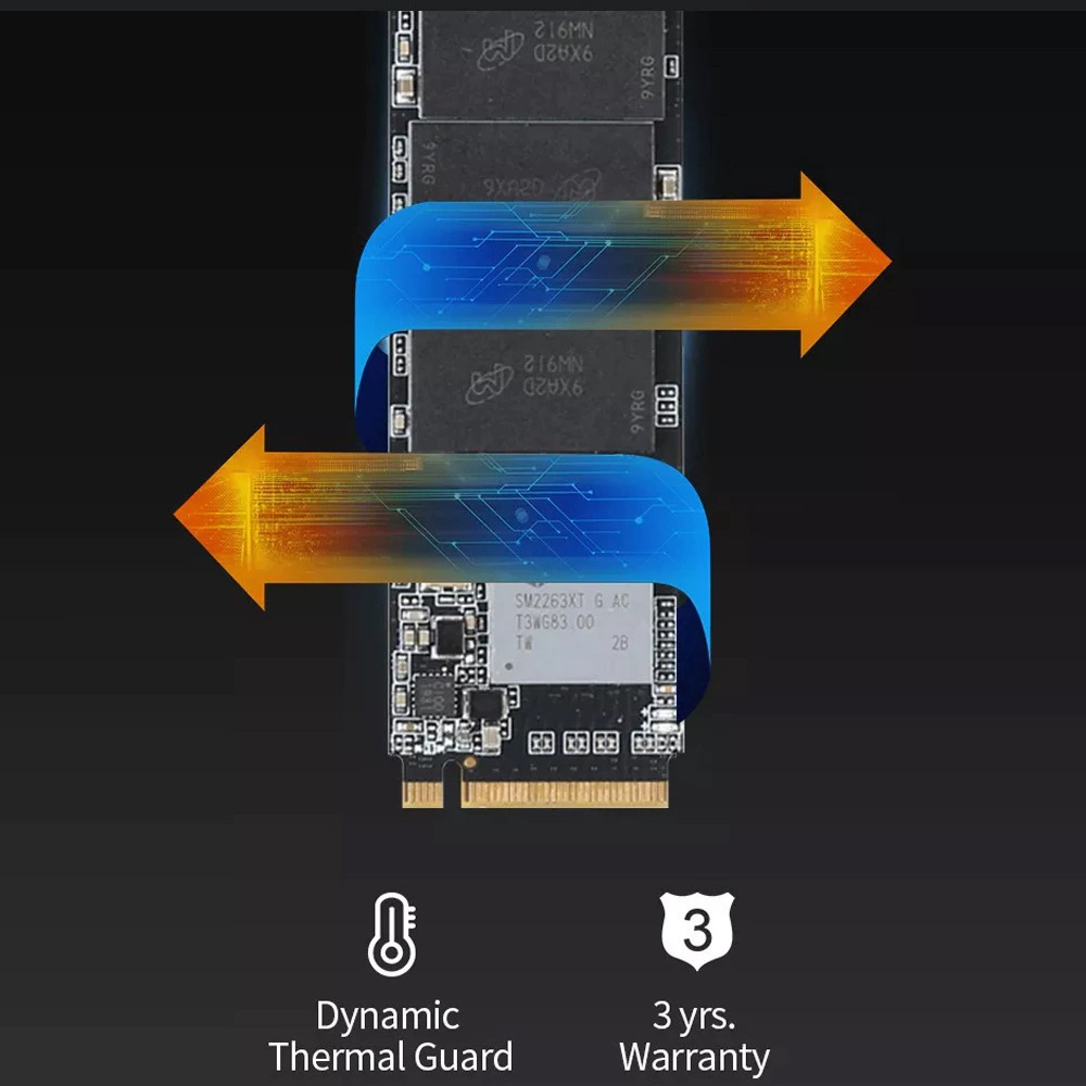Ноутбучный SSD M.2 256G 512G 1T 2T, M.2 PCIe NVMe 3.0/4.0