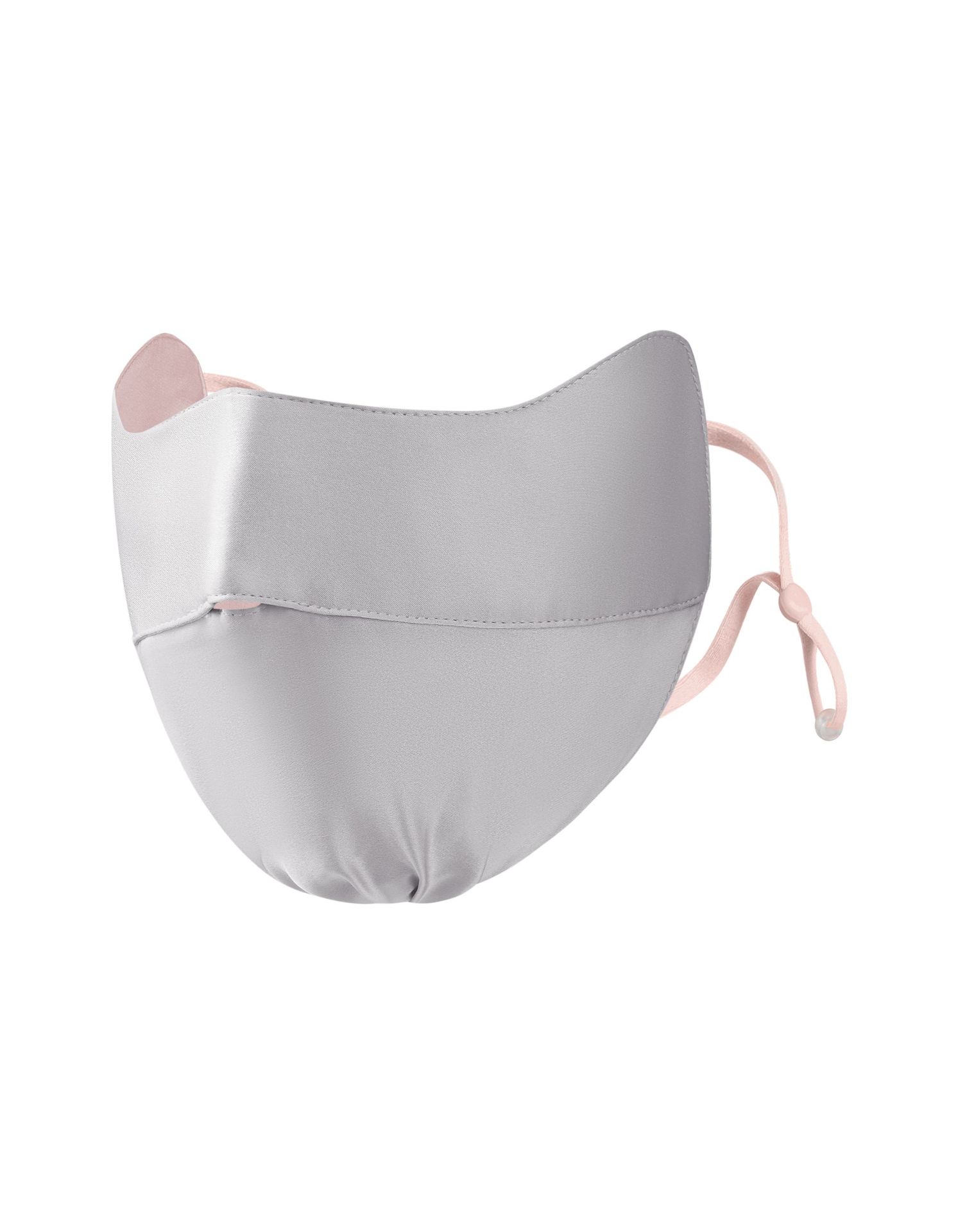 Máscara de seda protector solar máscara anti-UV para mujeres que conducen máscara solar 100% seda cara Gini transpirable