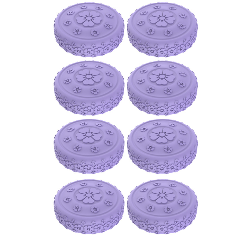 Caster shoesスーツケースホイールシリコン保護カバー耐摩耗性全包スーツケースホイールシリコン保護カバー