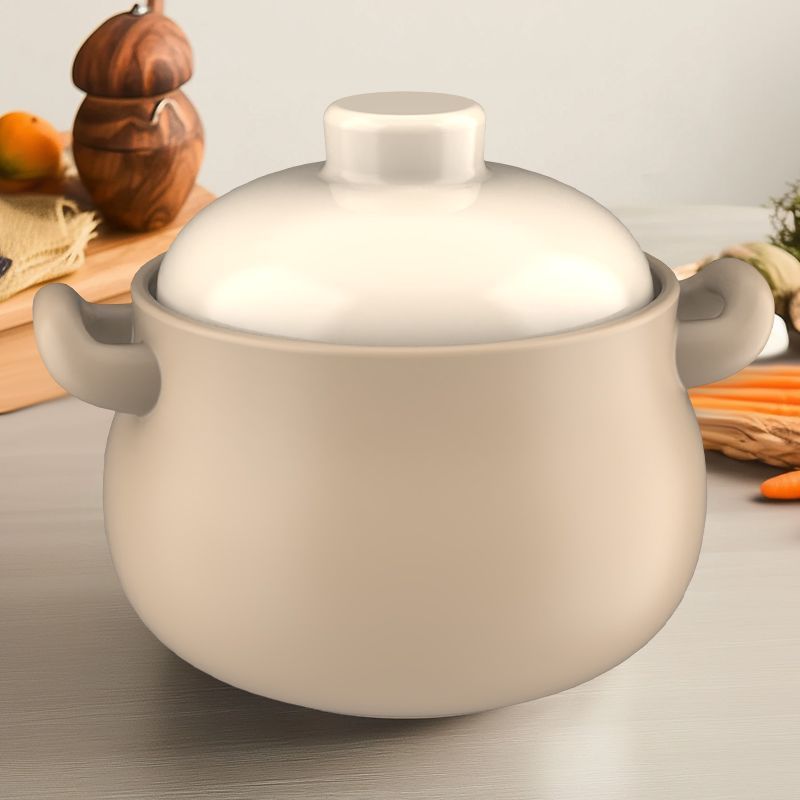 Casar de arroz doméstico resistente a altas temperaturas sin agrietamiento de arroz de arroz anti-agrietamiento de arroz de arroz de arroz de horno de gas especial de horno de gas image 3