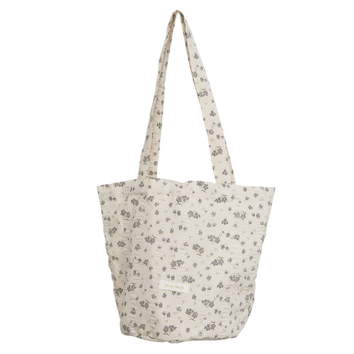 Yeyu/Korean style ins small floral fairy bag large capacity tote bag women's bag casual canvas bag bag women