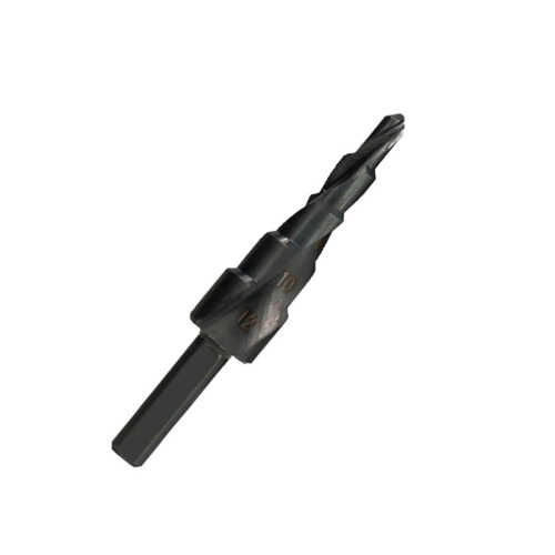 Spiral step drill hand electric drill step drill bit set black nitride drilling tool multifunctional pagoda drill