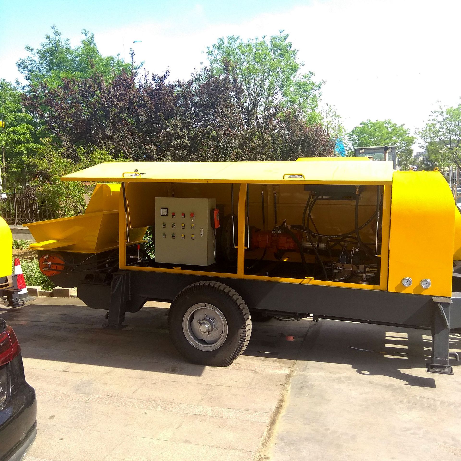 HTBS601413-90混凝土泵 60电动泵 HBT60柴油泵 混泥土输送泵