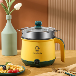 Electric Rice Cooker Small Mini Electric Cooker Household Multifunctional 110V Dormitory Integrated Electric Cooker Small Electric Cooker Electric Wok
