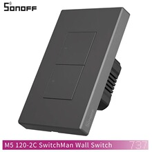 SwitchMan Smart Wall Switch M5 120-2C SONOFF