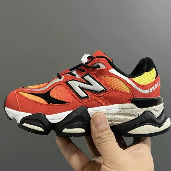【Colorful Options】Trendy International Version Nb9060 Children's Sneakers for Boys and Girls, Versatile Campus Sports Shoes for Older Kids