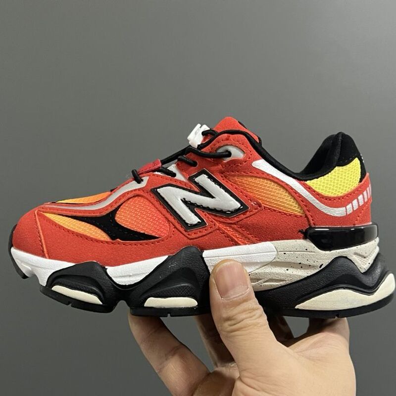 Colorful Options Trendy N-Shaped Shoes Overseas Version 9060 Children's Shoes Boys and Girls Campus Versatile Sneakers Large and Medium