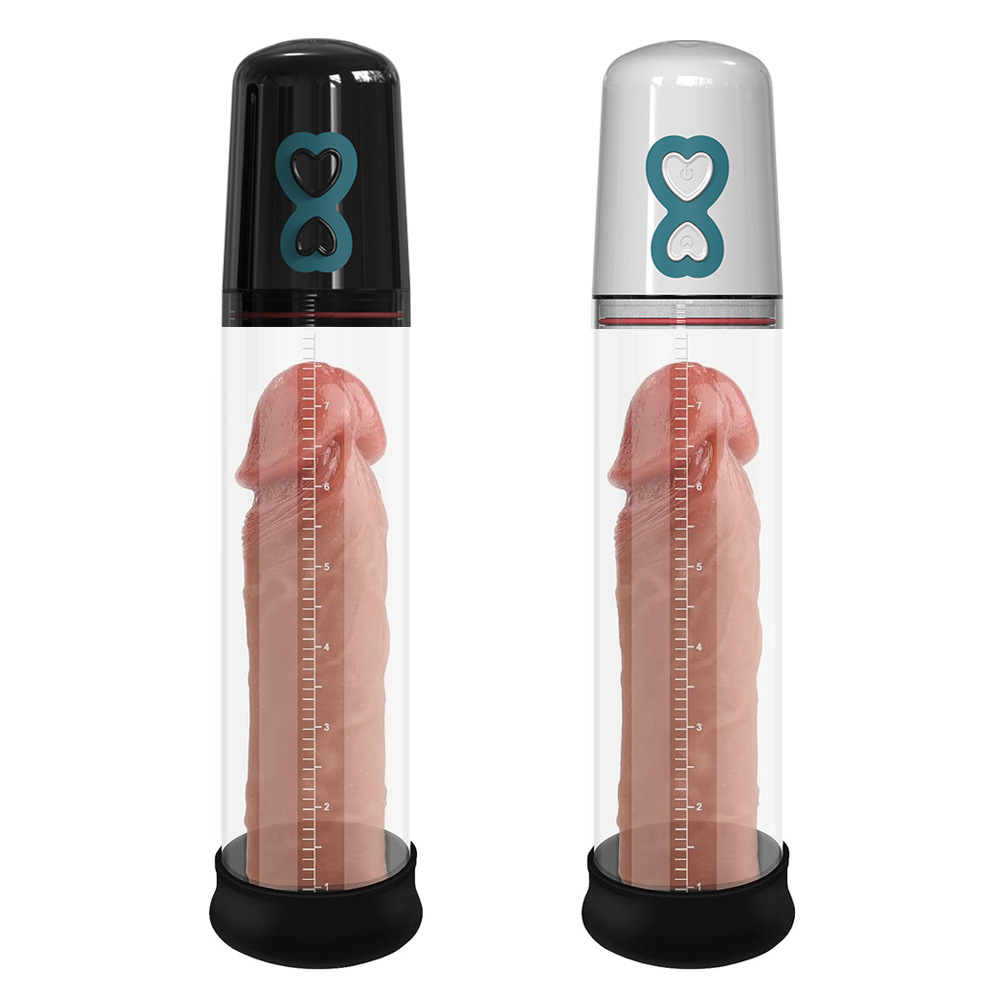 Men’s Vacuum Trainer Cup, USB Rechargeable Suction Device, Silicone Sleeve, Black — detail image 5